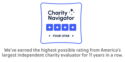Charity Navigator 4-star logo